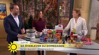 Maten du behöver hemma för att klara en katastrofvecka - Nyhetsmorgon (TV4)