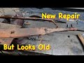 How To Make New Weld Repairs Look Old | Engels Coach Shop