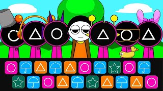 Incredibox Sprunki But Squid Game Version - Everyone is Squid | Cartoon Animation