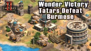 Tatars Vs Burmese | Epic Battle in Age Of Empires 2 Infinite Mode