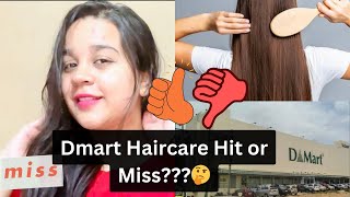 Dmart Haircare Product Hit or miss😱?? Are they worth buying or not # #dmart #hai