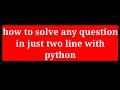 how to make basic calculator with python