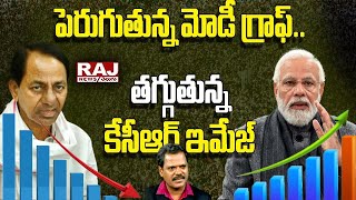 LIVE : పెరుగుతున్న మోడీ గ్రాఫ్... తగ్గుతున్న కేసీఆర్ ఇమేజ్ | Super Prime Time With Balram | Raj News