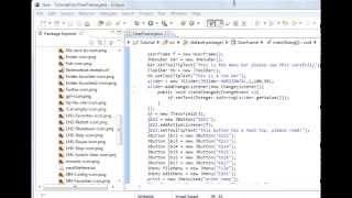 Java programming Lesson 70 GUI : Toolbar ImageIcons Part 1