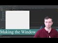 Creating the Window | Java Pong Part 1