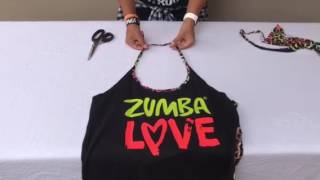 Zumbashop Australia - Cut a Zumbawear Racerback into a Halter