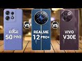 Moto Edge 50 Pro Vs Realme 12 Pro Plus Vs Vivo V30e