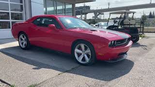 Red 2010 Dodge Challenger SRT8 Review Calgary Alberta - Wolfe Calgary