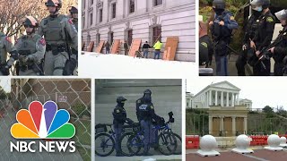 State Capitols On Edge Over Possible Violent Protests | NBC Nightly News