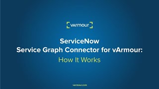 vArmore ServiceNow एकीकरण: यह कैसे काम करता है