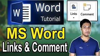 MS Word Links & Comment in Bangla Tutorial | মাইক্রোসফট ওয়ার্ড লিংক ও কমেন্ট