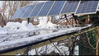 С 5 Февраля солнечные панели опять в полном ходу Весна для альтернативщиков