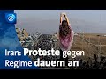 Iran: Proteste gegen Regime dauern an