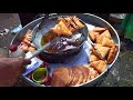 fast running samosa wala in india indian street food