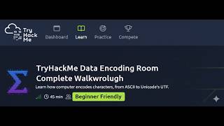 Data Encoding TryHackMe Writeup | ASCII to Unicode UTF Full Walkthrough