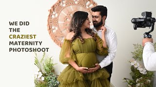 That’s how Our Maternity Shoot went 😱🤰😍| Shivangi Sah