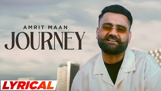 Journey - Amrit Maan (Official Lyrical) | Mxrci | Latest Punjabi Song 2023 | Speed Records