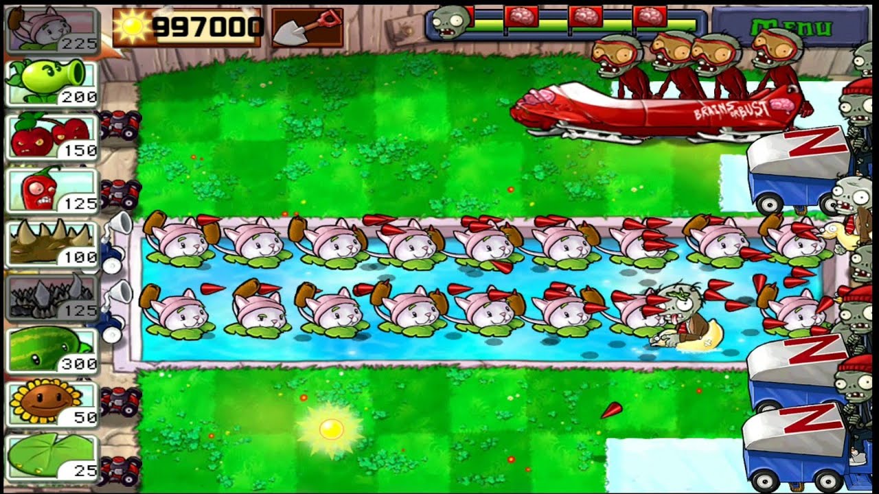 Plants Vs Zombies | Bobsled Bonanza - YouTube