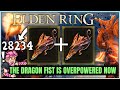 Double Dragon Fists is Actually INSANE Now - MASSIVE Damage 1.04 Grafted Dragon Build - Elden Ring!