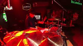 บานปลาย - MEAN (cover bowkylion) | Drum cam live at จับแพะ ชลแกะ