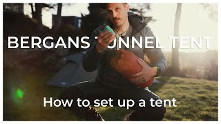 Important: Bergans Romsdal Tunnel Tent | HOW TO SET UP A TUNNEL TENT