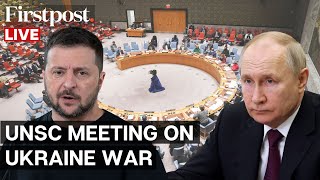 WATCH: UN Security Council Discusses War in Ukraine | Russia Ukraine War