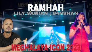 Ramhah | Lily Sawian | B4NSHAN | Live at Meghalaya Icon Grand Finale 2023 | Special Performance