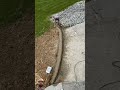 Strong edging for stones #concrete #construction #landscaping #landscape