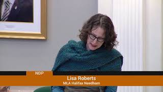 February 20,2020 QP Lisa Roberts asks the Premier about Short Term Housing impact on Housing Crisis