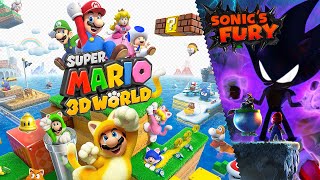 Super Mario 3D World + Sonic's Fury - Full Game Walkthrough