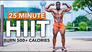 BUILD MUSCLE AND TONE FULL BODY HIIT (NO EQUIPMENT REQUIRED | BURN UP TO 500 CALORIES)