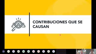 WEBINAR - Determinación de Contribuciones