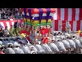 2018長崎くんち 椛島町【太鼓山・コッコデショ】諏訪神社 2018 nagasaki kunchi festival kabashimamachi s