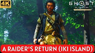 Ghost of Tsushima Gameplay Walkthrough - A Raider's Return | Katayama Market | IKI Island