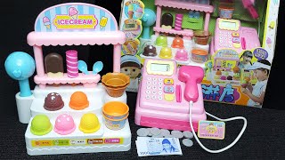 Ice Cream Store/Cash Register (TORI TORI)-- Satisfying with Unboxing Toys Collection ASMR ....