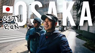 [City Run] Osaka 🇯🇵 : วิ่งผ่าเมืองโอซาก้า!! (Shinseikai / Dotonbori / Osaka Castle)