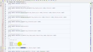 phpdoc unfolded by mouseover