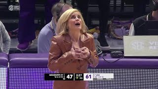 LSU Tigers vs Mississippi State , FULL GAME | SEC Women's Basketball, Flau'jae Johnson, Kim Mulkey