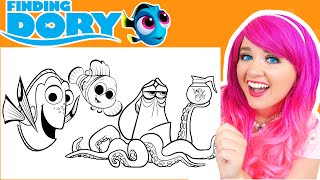 Coloring Finding Dory & Nemo 🐠