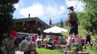 Goaßlschnalzen Thorau-Alm - 7 Almen - ein Fest! Ruhpolding