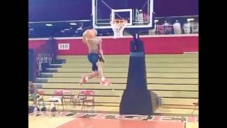 Corey Sanders doing crazy dunks at Rutgers University!