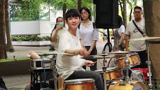 2024-06-15 李千那-心花開 DRUM COVER BY李科穎keyinglee