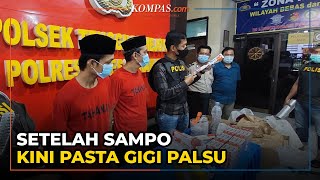 Setelah Sampo Palsu, Polisi Tangkap Pemalsu Pasta Gigi