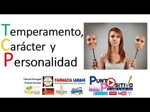 Temperamento, Carácter Y Personalidad P1 - YouTube