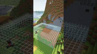 ハチって結構育てるの大変よね、、、#shorts #minecraft #マイクラ #タイムラプス