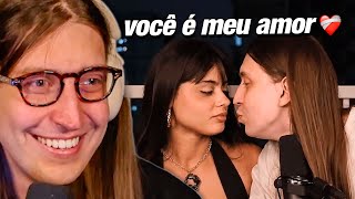 felca reagindo aos edits dele com a menina veneno