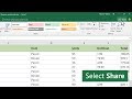 Share a workbook in Excel