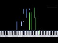 revali s theme tloz breath of the wild piano tutorial