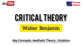 Walter Benjamin |  Aesthetic Theory | concepts | Aura | Sovereign Violence