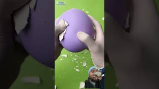 Balloons squeezed with hand #oddlysatisfying #satisfyingsqueezing #balloon #squeeze